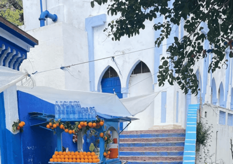 Medina de Tetuán con influencia andaluza en el norte de Marruecos